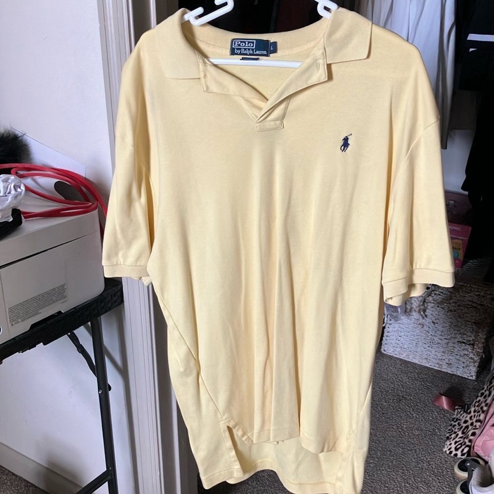 Polo Ralph Lauren Yellow Polo Shirt